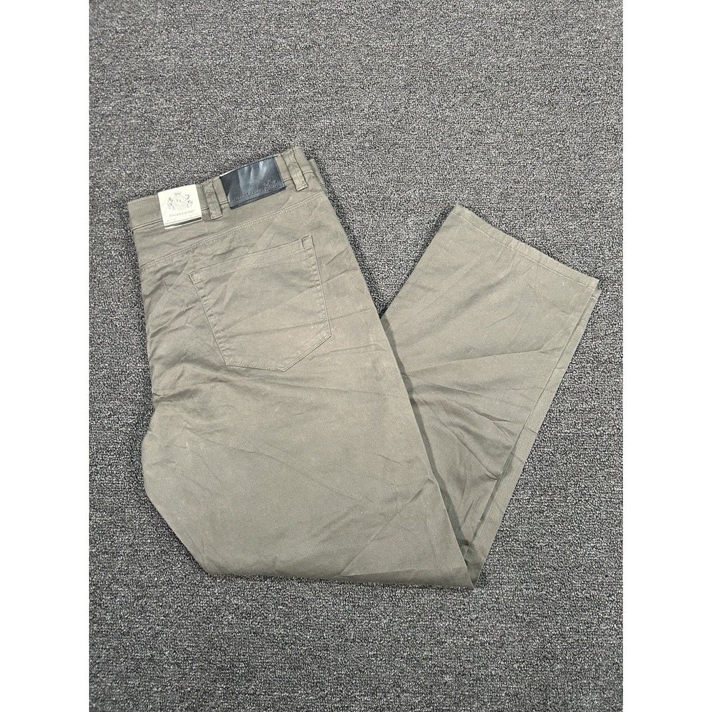 New English Laundry Pants Men's 40x30 Military Green Straight‎ Leg Casual Dress